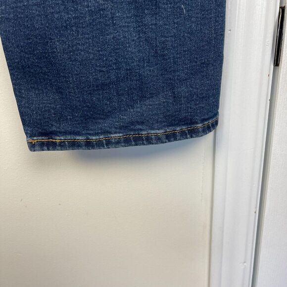 Levi's‎ 541 Athletic Fit Taper 42x30 Cotton Stretch Denim Blue Jeans Medium Zip - Picture 10 of 10